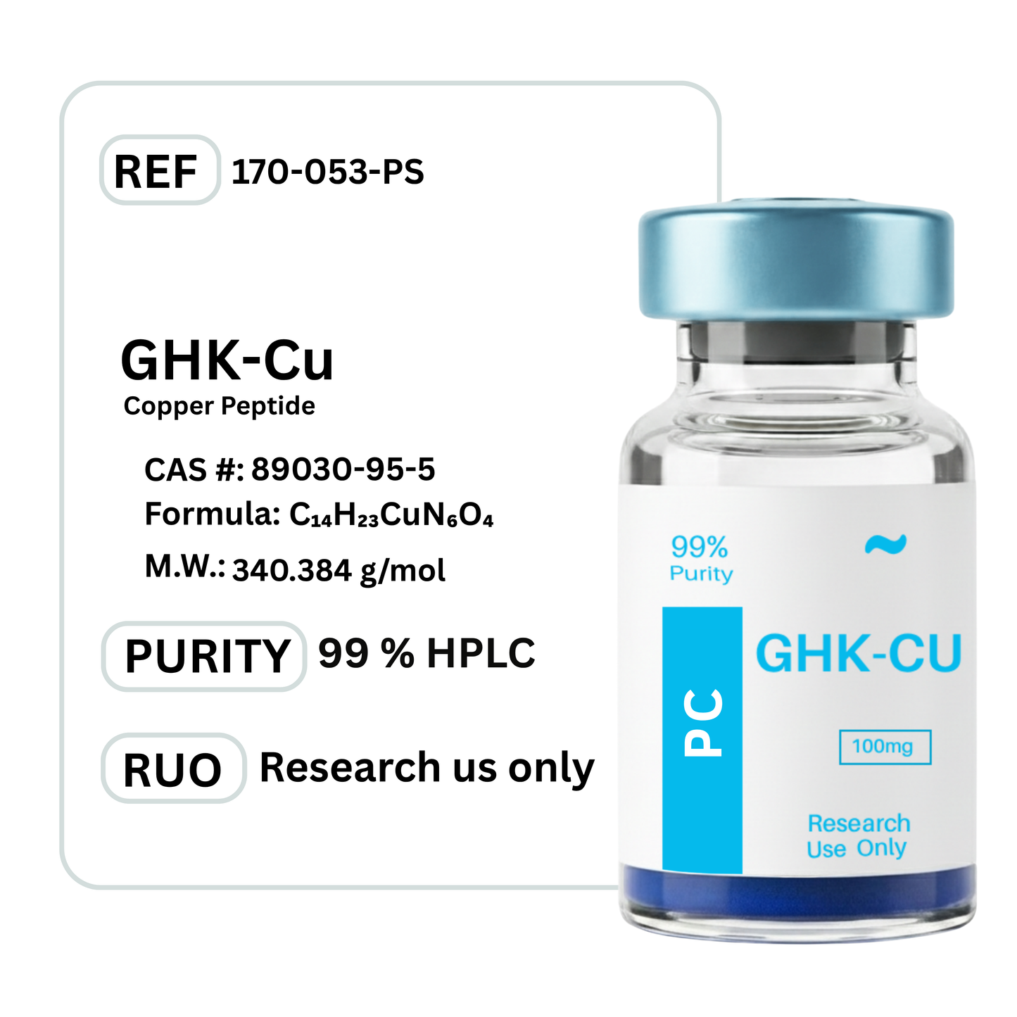 GHK-Cu Saskatoon Peptides (PC) GHK-Cu Saskatoon Peptides (PC)